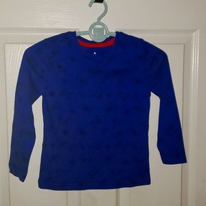 👨‍🚀Spaceships🛰 Royal Blue Long Sleeve T-shirt 👕 5